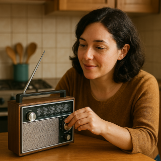 Onde existe um rádio, não existe solidão!