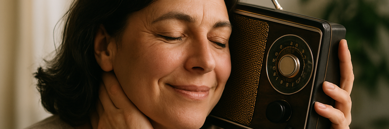 Onde existe um rádio, não existe solidão!